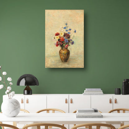 Bloemen in een vaas - Odilon Redon poster