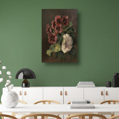Bouquet of Flowers - Gustave Courbet poster