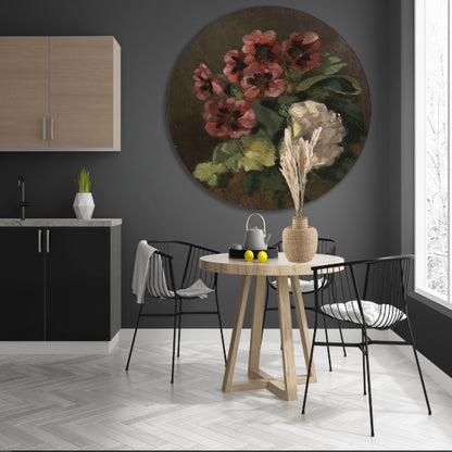 Bouquet of Flowers - Gustave Courbet forex muurcirkel