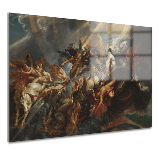 De Val van Phaeton - Peter Paul Rubens acrylglas