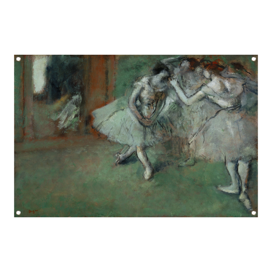 Een groep dansers - Edgar Degas tuinposter