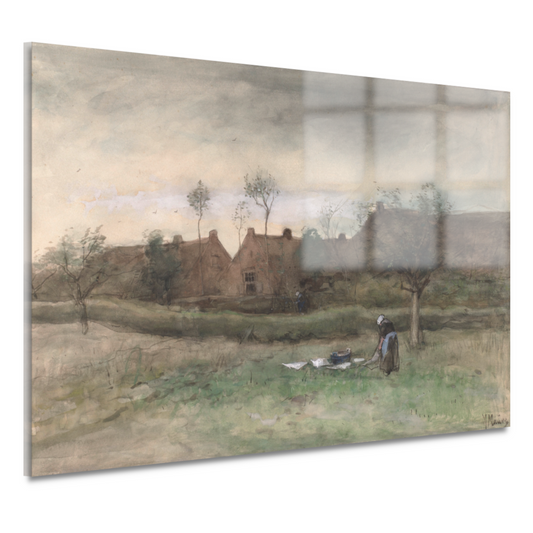 Bleekveldje - Anton Mauve acrylglas