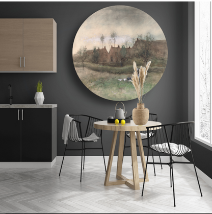 Bleekveldje - Anton Mauve forex muurcirkel