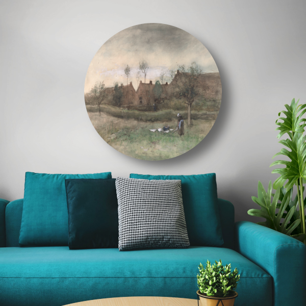 Bleekveldje - Anton Mauve forex muurcirkel