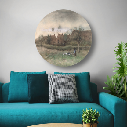 Bleekveldje - Anton Mauve forex muurcirkel