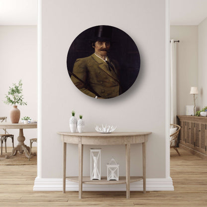 James Abbott McNeill Whistler - Walter Greaves aluminium muurcirkel