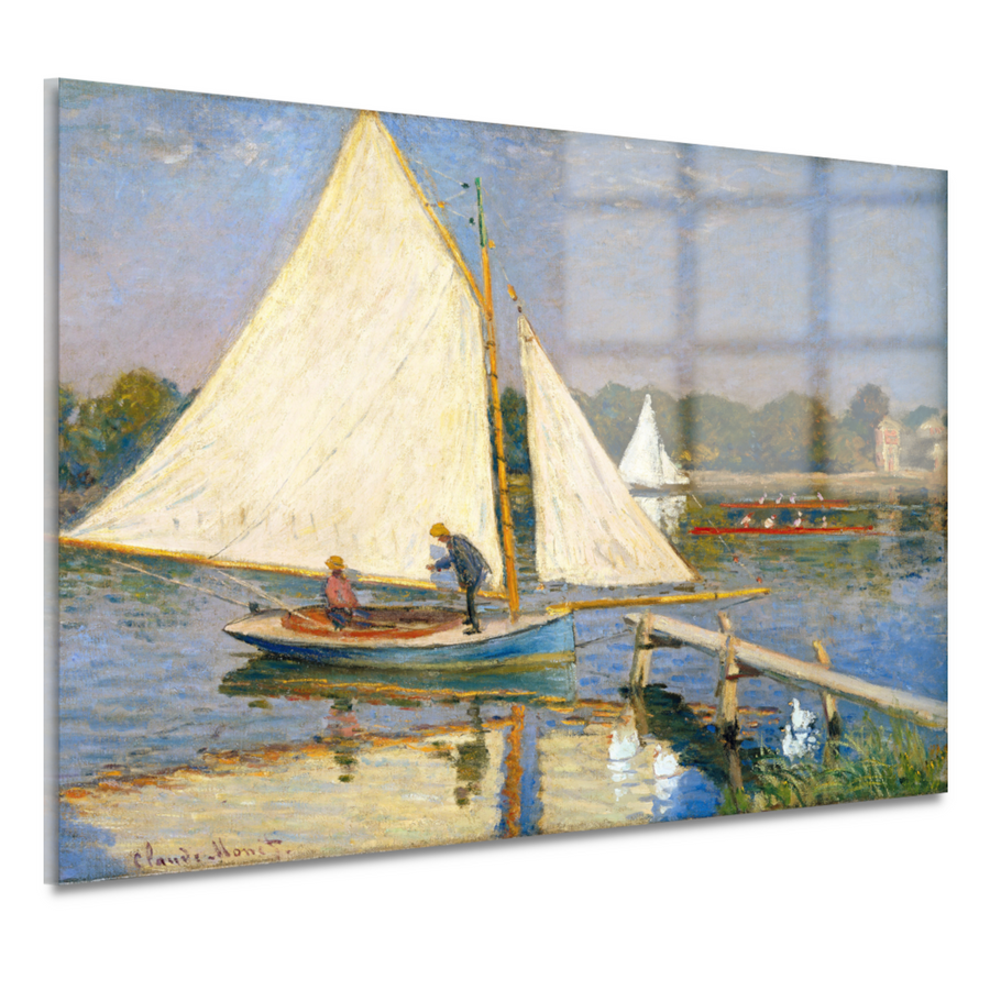 Kanovaarders in de buurt van Argenteuil - Claude Monet acrylglas