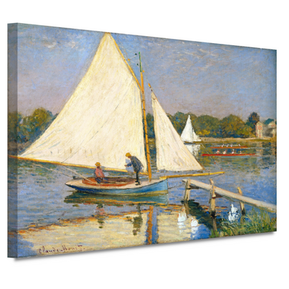 Kanovaarders in de buurt van Argenteuil - Claude Monet canvas