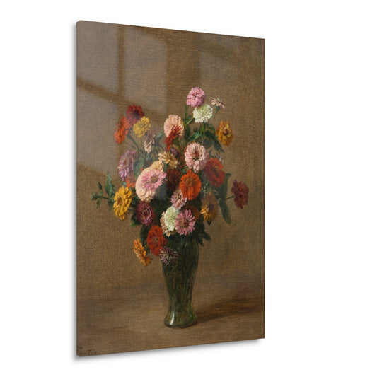 Zinnias - Henri Fantin-Latour Acrylglas