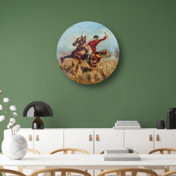 De bootsman - Henri de Toulouse-Lautrec forex muurcirkel