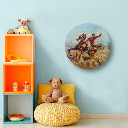 De bootsman - Henri de Toulouse-Lautrec forex muurcirkel