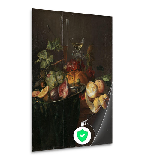 Fruit en Wijn - Jan Davidsz. de Heem poster