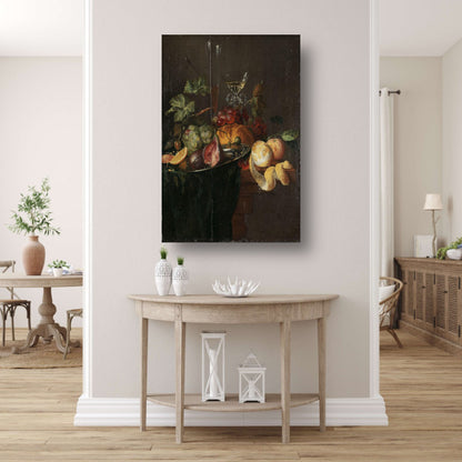 Fruit en Wijn - Jan Davidsz. de Heem poster