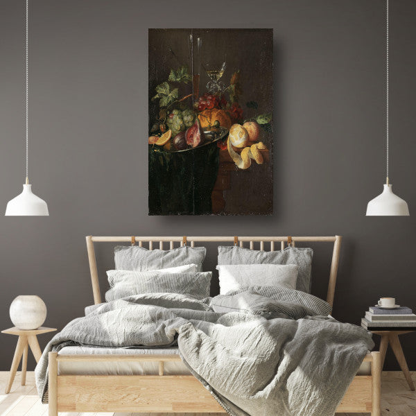 Fruit en Wijn - Jan Davidsz. de Heem poster