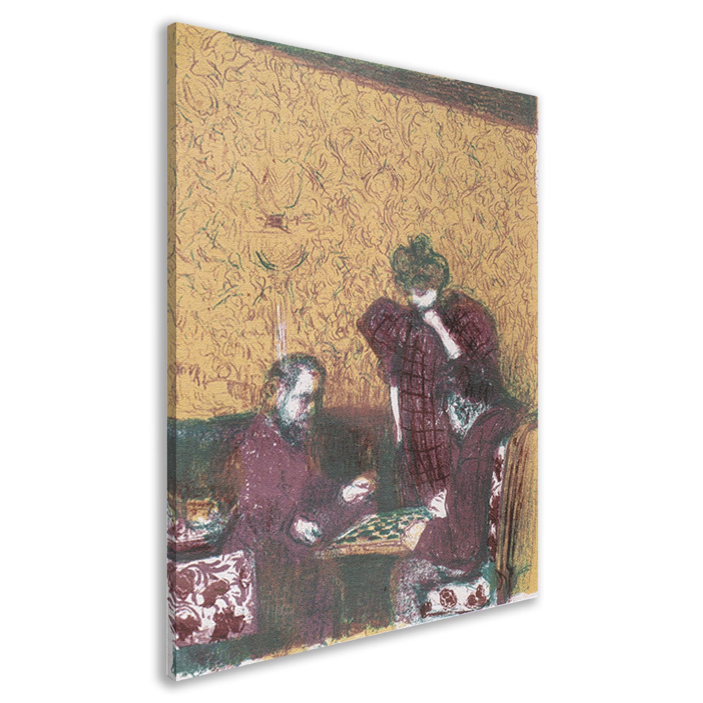 Het damspel - Édouard Vuillard canvas