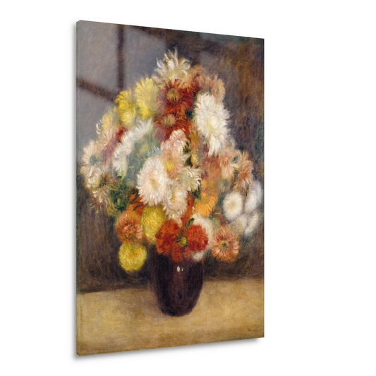 Chrysanten in een vaas - Pierre-Auguste Renoir Acrylglas