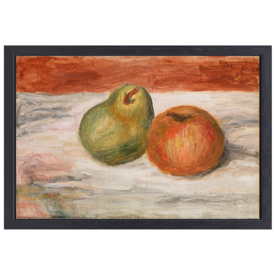 Appel en Peer - Pierre-Auguste Renoir canvas met baklijst
