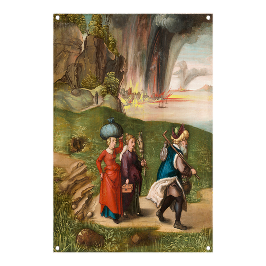 Lot en zijn dochters - Albrecht Dürer tuinposter