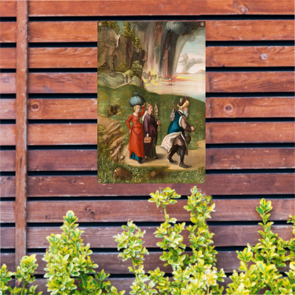 Lot en zijn dochters - Albrecht Dürer tuinposter