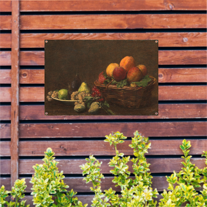 Stilleven met fruit - Henri Fantin-Latour tuinposter