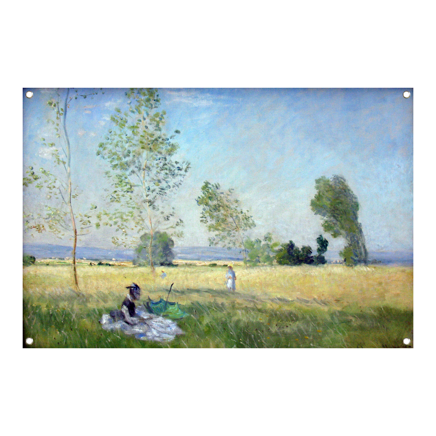 Zomer - Claude Monet tuinposter