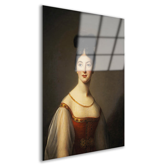Portret van een vrouw - Élisabeth Louise Vigée Le Brun Acrylglas