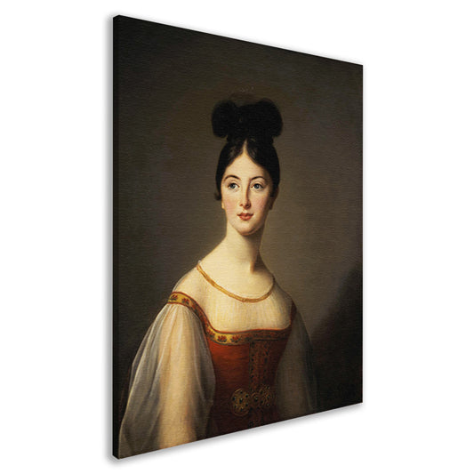 Portret van een vrouw - Élisabeth Louise Vigée Le Brun canvas