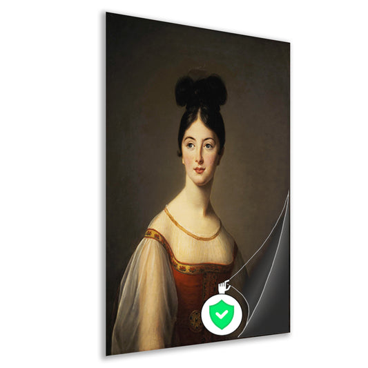 Portret van een vrouw - Élisabeth Louise Vigée Le Brun poster