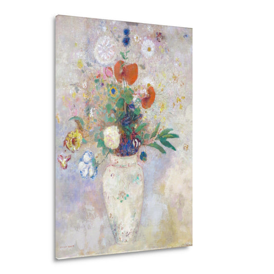 Vaas met bloemen - Odilon Redon Acrylglas