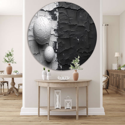 Minimalistisch ballencompositie forex muurcirkel