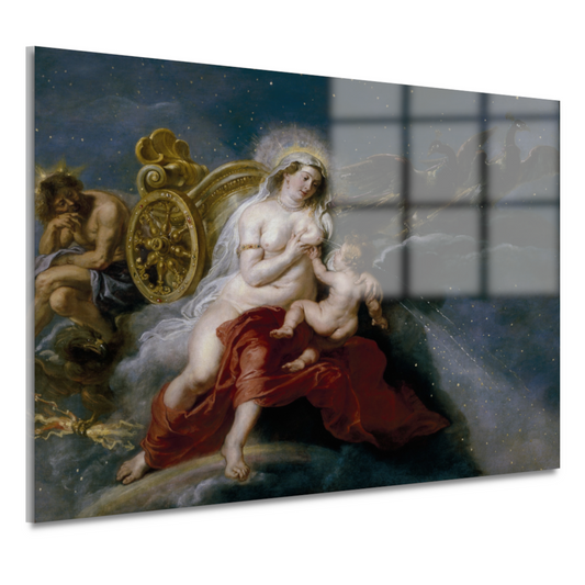 De schepping van de Melkweg - Peter Paul Rubens acrylglas
