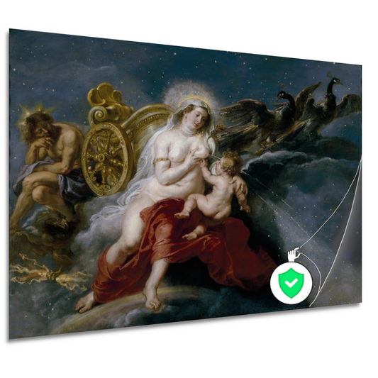 De schepping van de Melkweg - Peter Paul Rubens poster