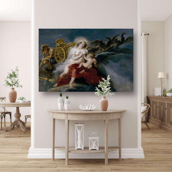De schepping van de Melkweg - Peter Paul Rubens poster