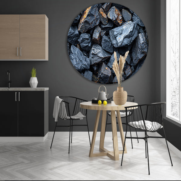 Abstract stenenstapel forex muurcirkel