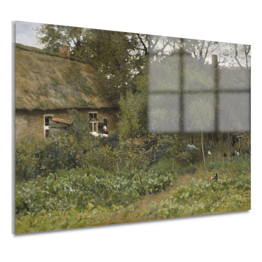 De moestuin - Anton Mauve acrylglas