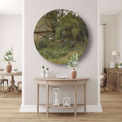 De moestuin - Anton Mauve forex muurcirkel