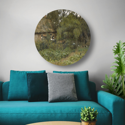 De moestuin - Anton Mauve forex muurcirkel