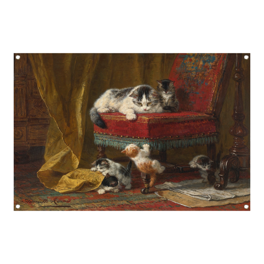 Moeders trots - Henriëtte Ronner-Knip tuinposter