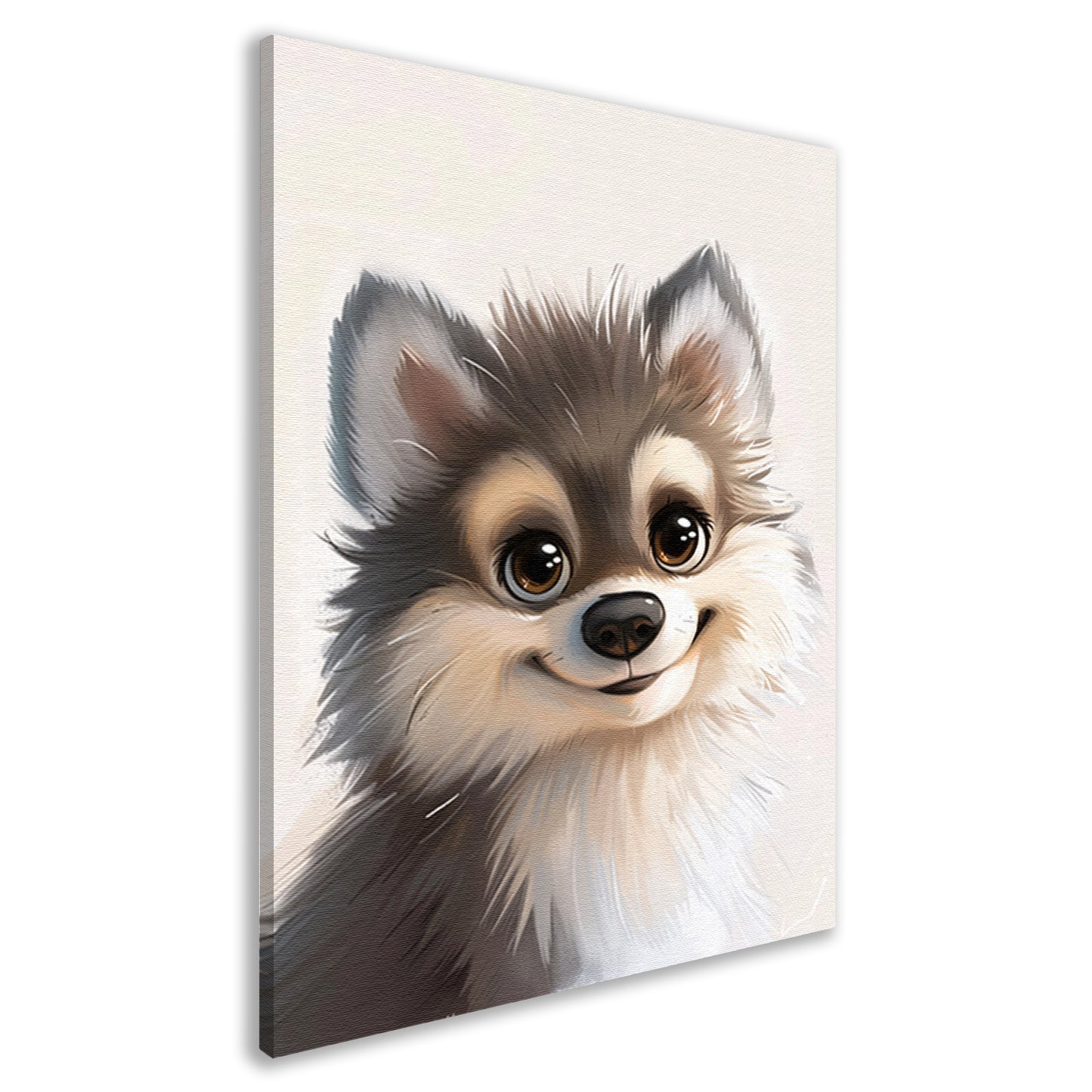 Pop Art Puppy Portret canvas