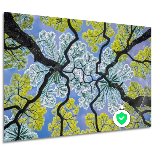 Impressionistische Bomen poster
