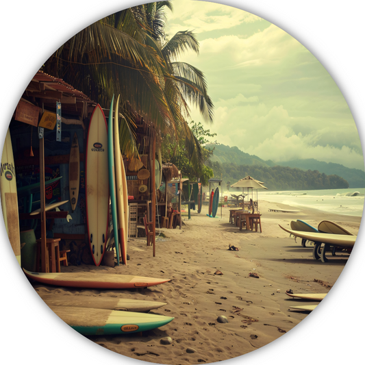Surfshop rust aan het strand forex muurcirkel