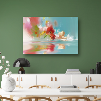 Olifanten in Feeststemming met Kleurrijke Ballonnen acrylglas