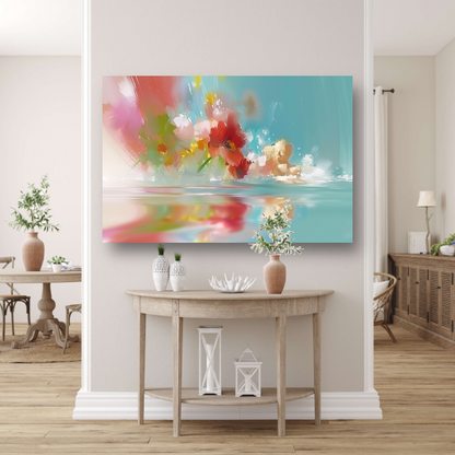 Olifanten in Feeststemming met Kleurrijke Ballonnen acrylglas