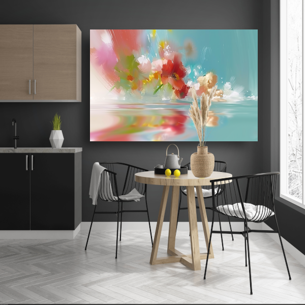 Olifanten in Feeststemming met Kleurrijke Ballonnen acrylglas