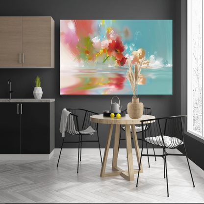 Olifanten in Feeststemming met Kleurrijke Ballonnen acrylglas