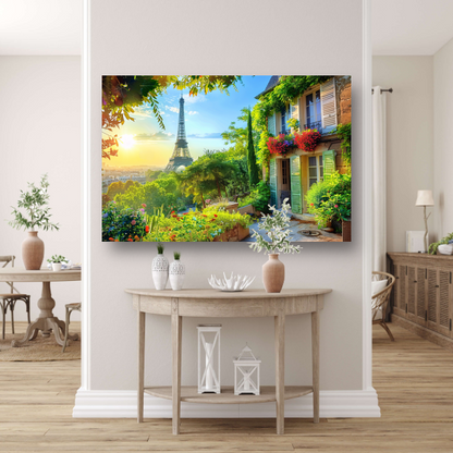 Eiffeltoren bij Nacht canvas