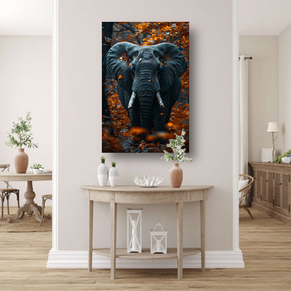 Olifant in Herfstlandschap canvas