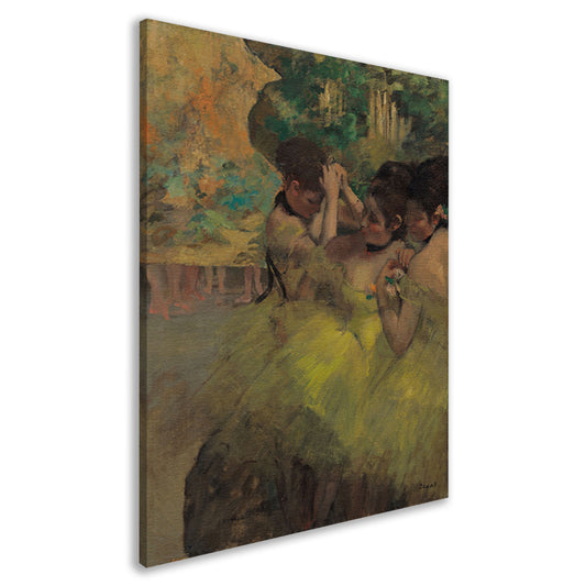 Dansers in Geel - Edgar Degas canvas