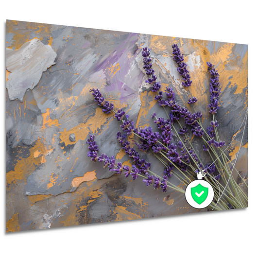 Lavendel in Impressionistische Stijl poster
