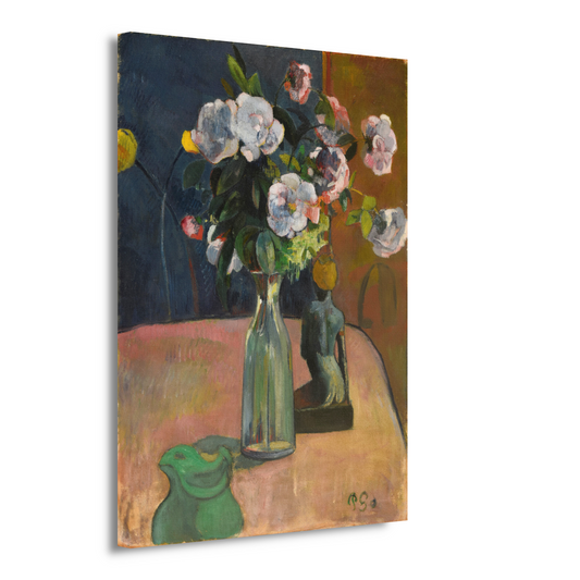 Rozen en beeldje - Paul Gauguin canvas